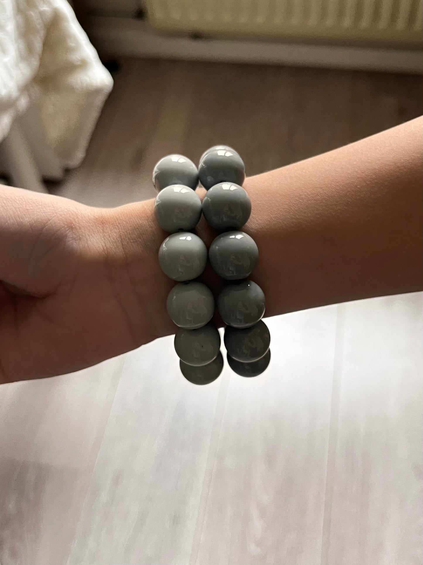 Armband grove kralen