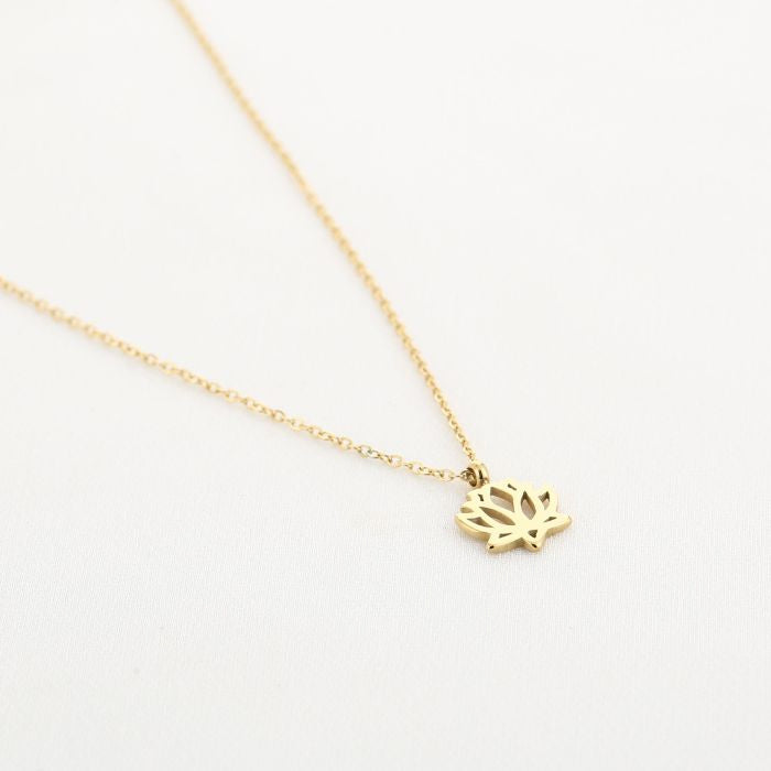 Ketting lotus bloem