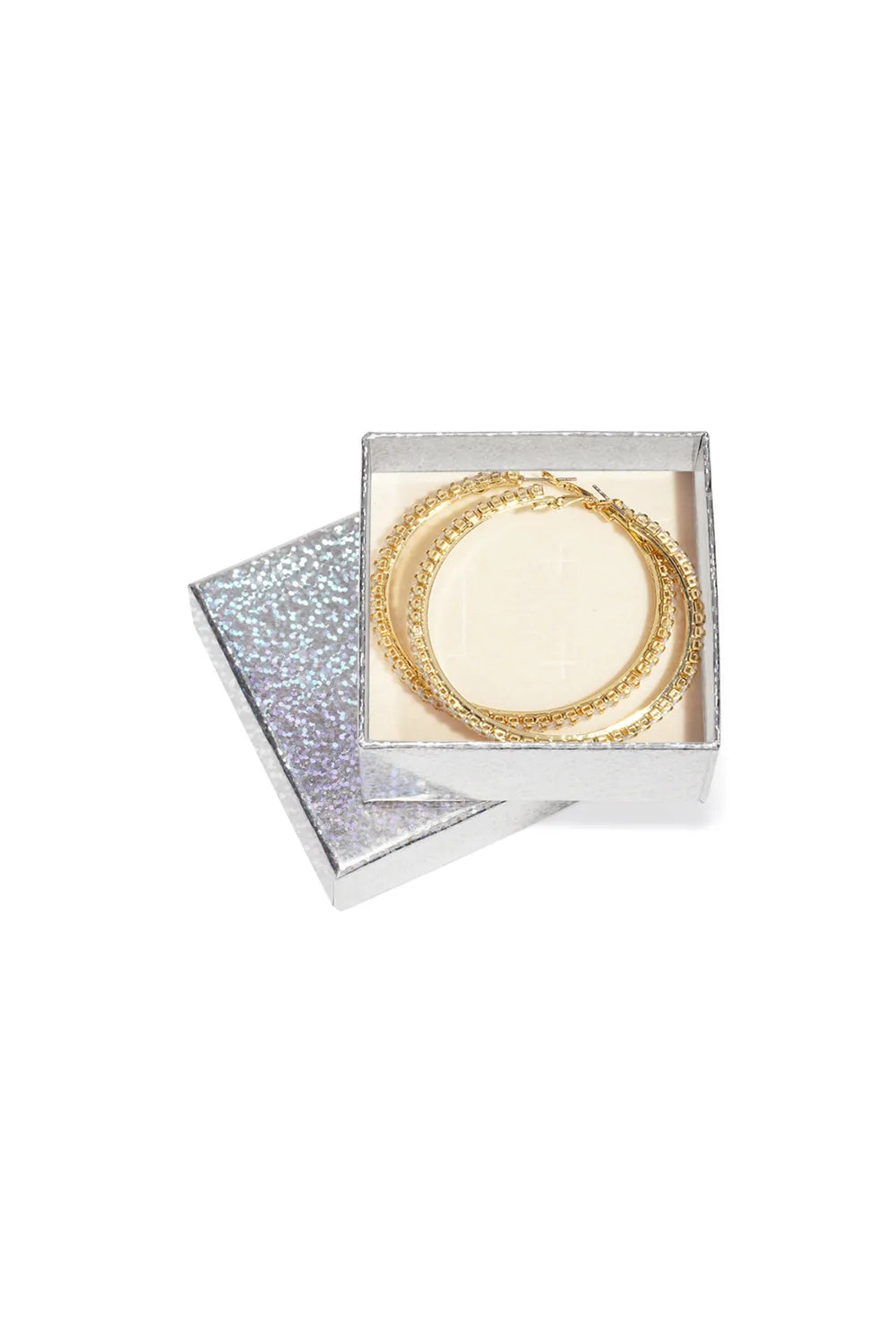 Crystal Luxe Hoops – Gouden Oorbellen met Kristal Dames