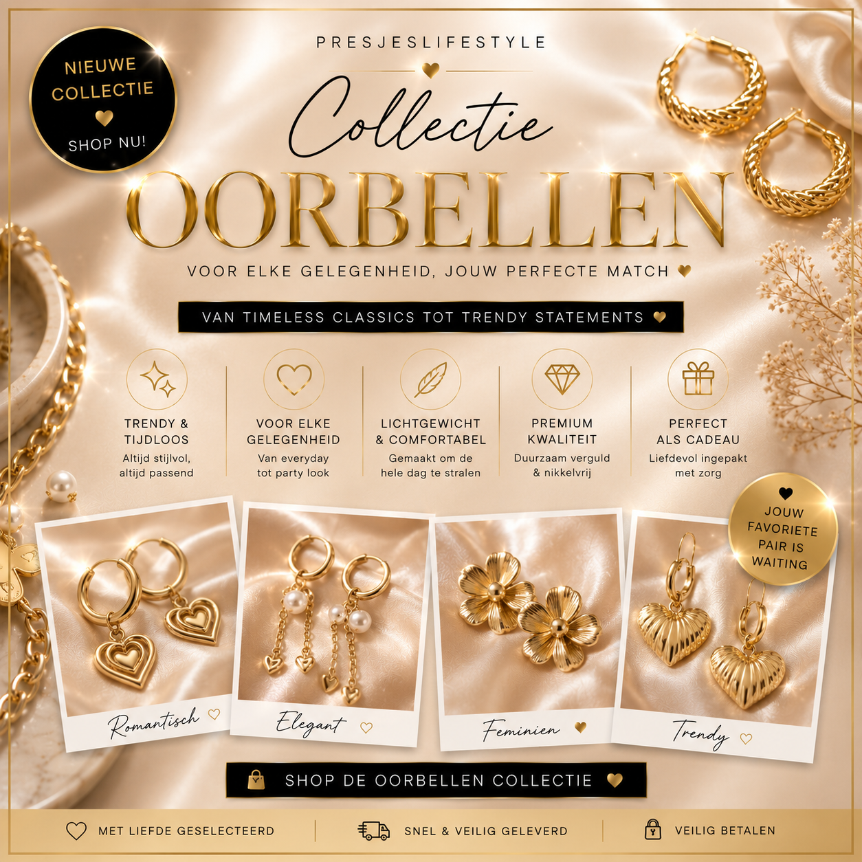 Gouden Oorbellen