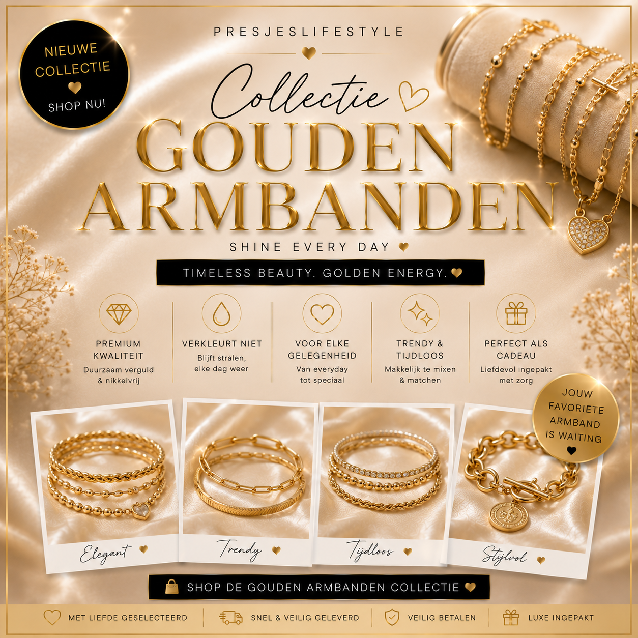 Gouden Armbanden