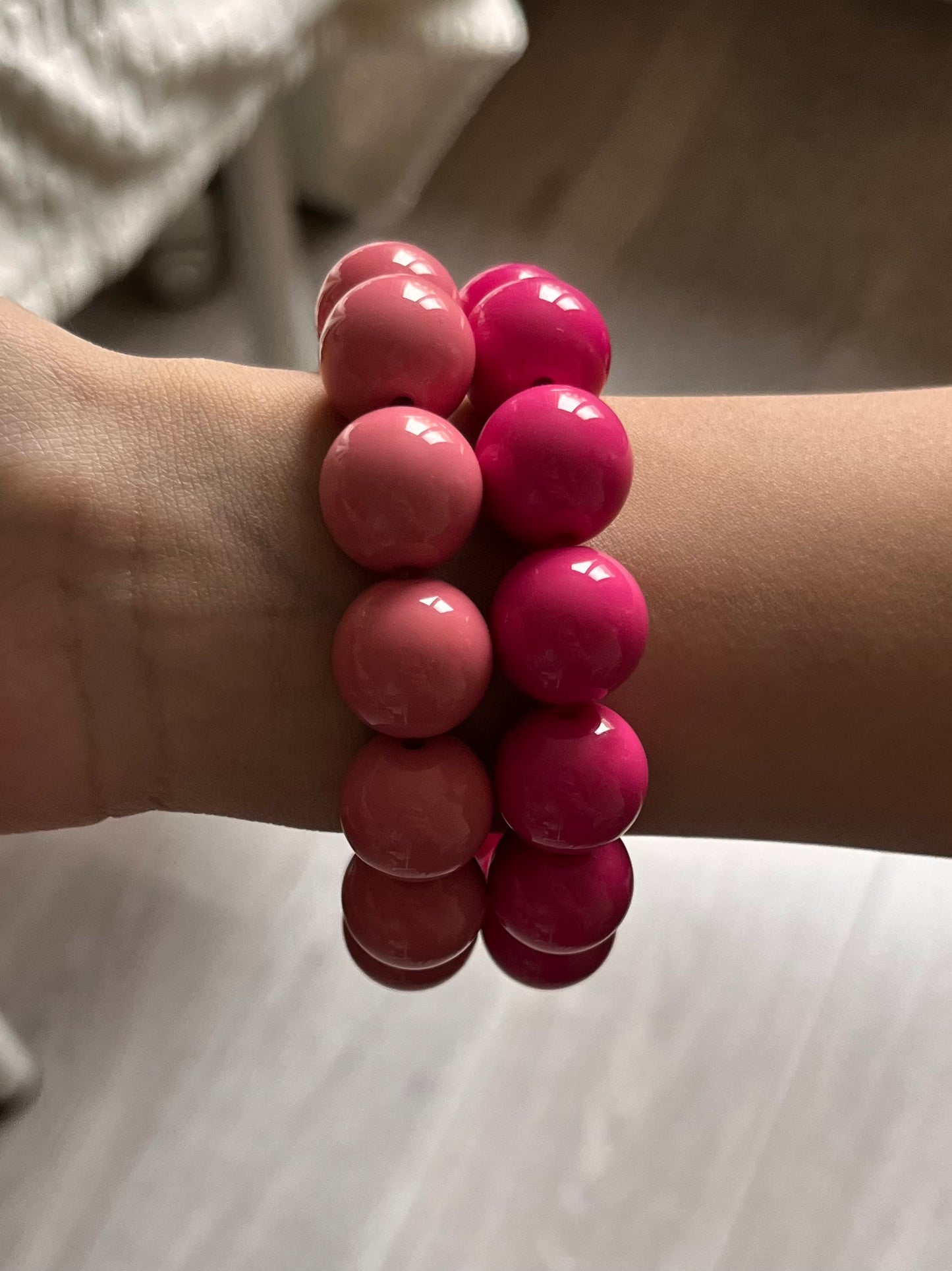 Armband grove kralen