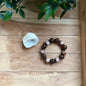 Armband beads brown