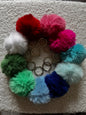 Fluffy keychain