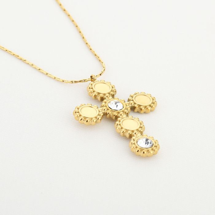 Ketting kruis XL