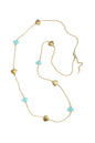 Ketting spirit blauw hart