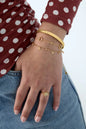 Stainless Steel Love Armband Goud – Hartjes & Zirkonia