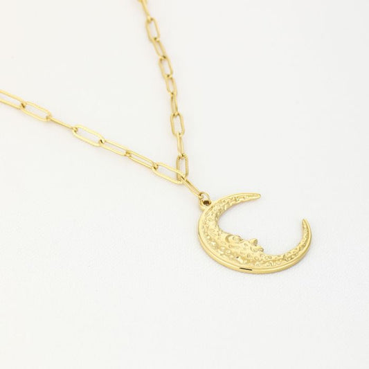 Goudenketting Luna