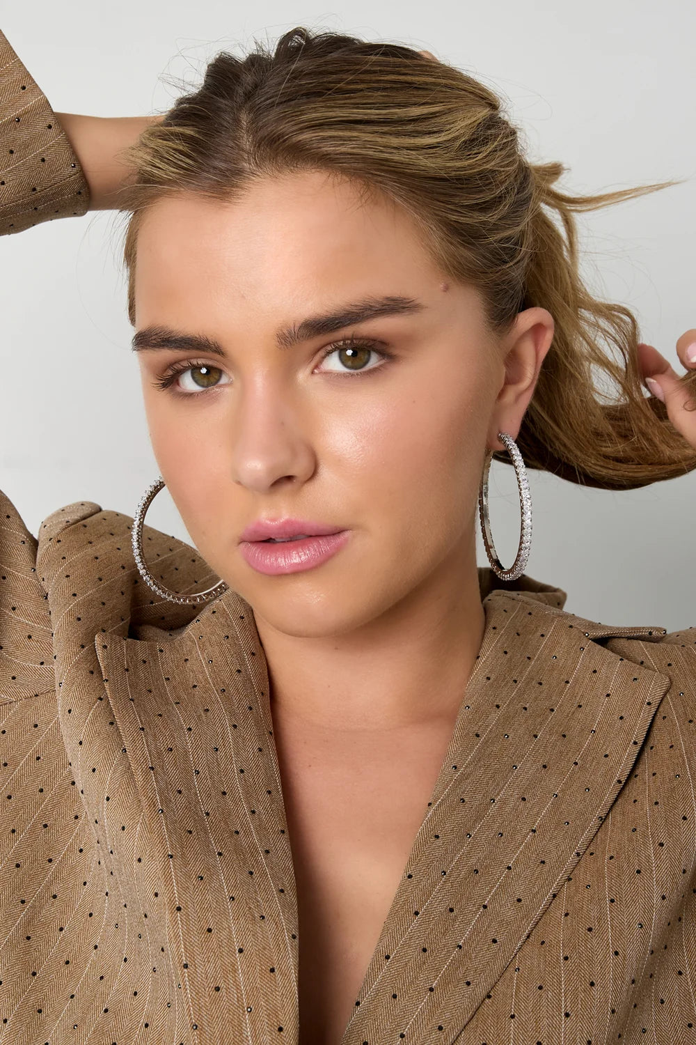 ✨ Oorbellen "Crystal Luxe Hoops" ✨