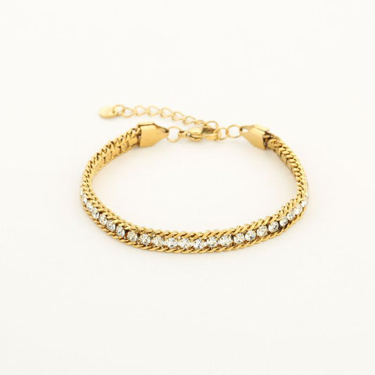 Armband party met strass