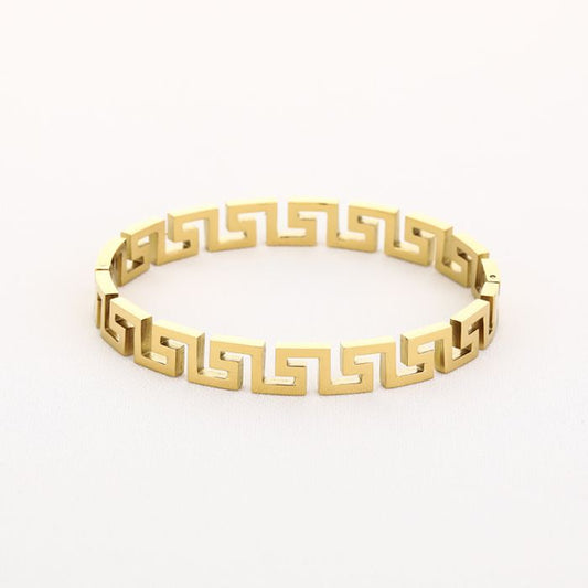 Gouden Romantische Bangle – Stainless Steel
