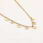 Gouden Bedel Ketting – Stainless Steel | 40+5 cm