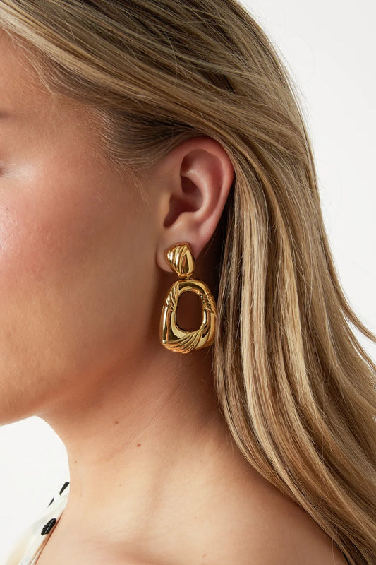 Geometrische Statement Oorbellen | Goud & Zilver | RVS | Presjes Lifestyle