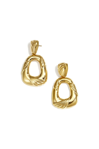 Geometrische Statement Oorbellen | Goud & Zilver | RVS | Presjes Lifestyle