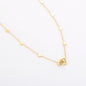 Gouden Friendship 2.0 Ketting Stainless Steel – 40+5 cm