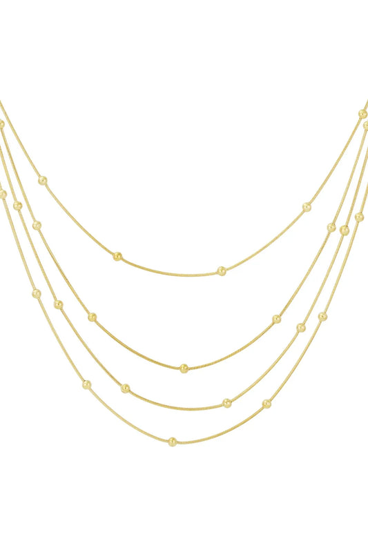 Goudenketting Amber
