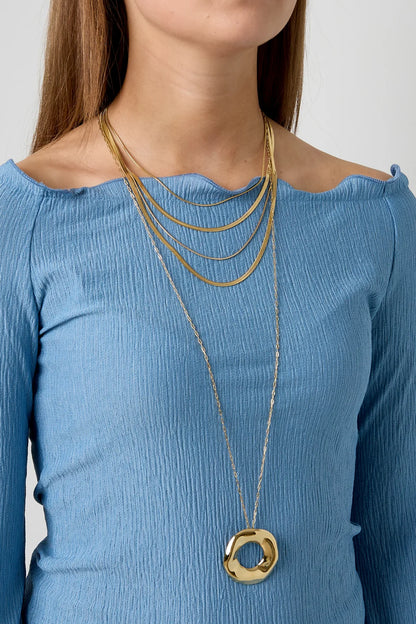 Goudenketting Boho baby