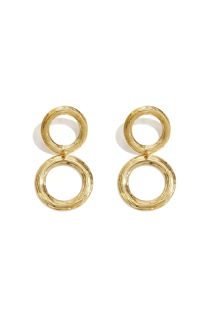 Elegante Ronde Oorbellen Goud | RVS | Presjes Lifestyle