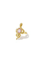 Slangenmotief Ring met Zirkonia | Verstelbaar | RVS | Presjes Lifestyle