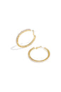 ✨ Oorbellen "Diamond Glow Hoops" ✨
