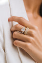 Ring Élise | Stainless Steel Zirkonia Ring Goud | PresjesLifestyle