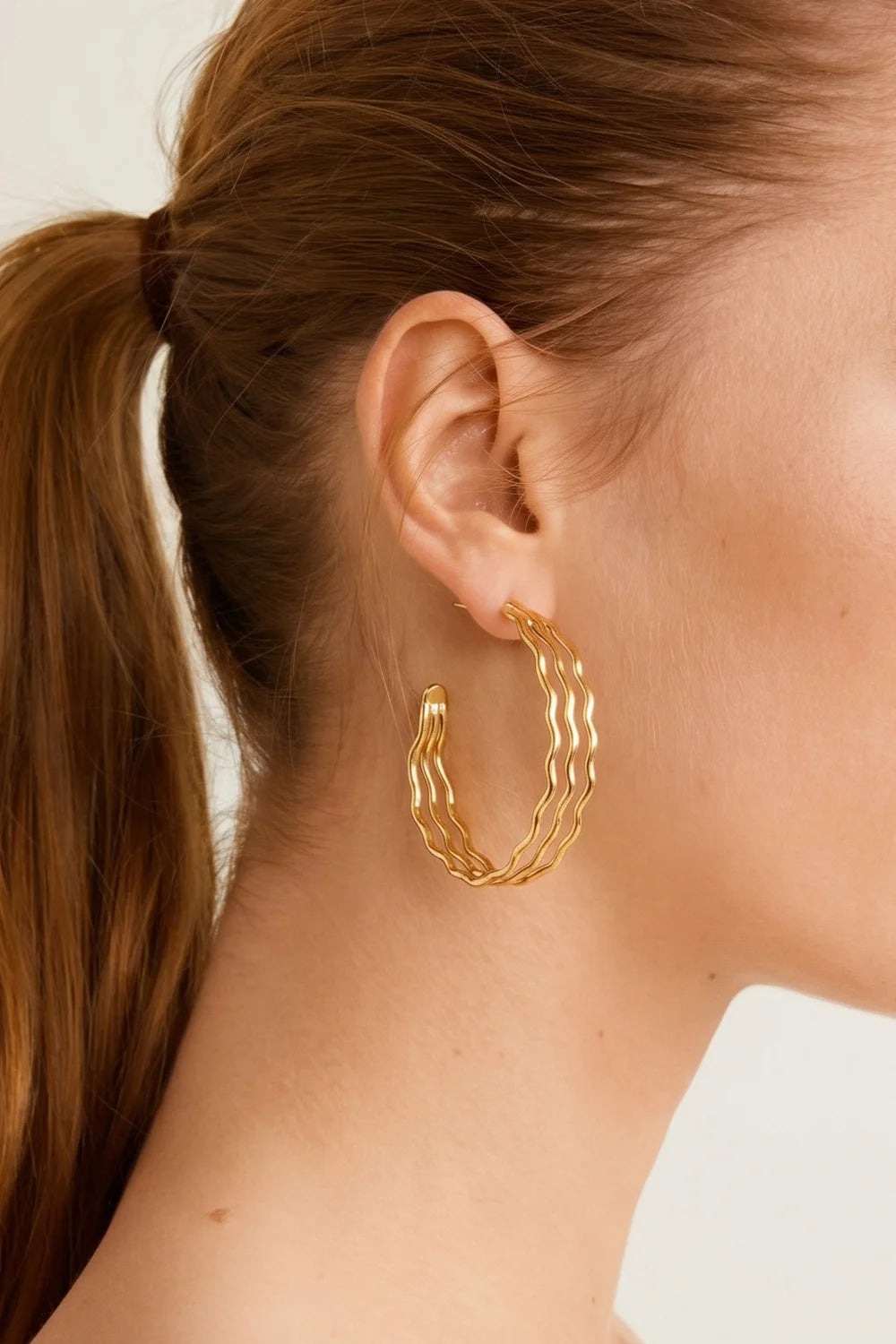 Zigzag Oorbellen | Goud & Zilver | RVS | Presjes Lifestyle